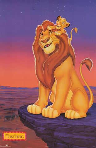 Lion King Disney Movie Poster