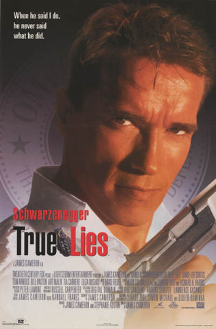 True Lies Arnold Schwarzenegger 2001 Poster 23x35