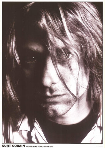 Poster: Nirvana - Kurt Cobain - Nevermind Tour Poster (x)
