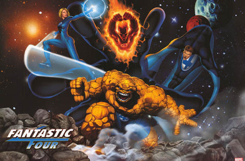 Fantastic Four Marvel Comics Poster