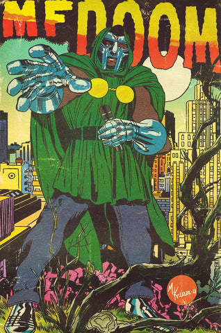 Poster: MF Doom - City (24"x36")