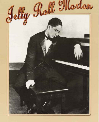 Jelly Roll Morton Jazz Poster
