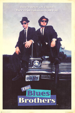 Poster: Blues Brothers Movie Poster (24" x36")