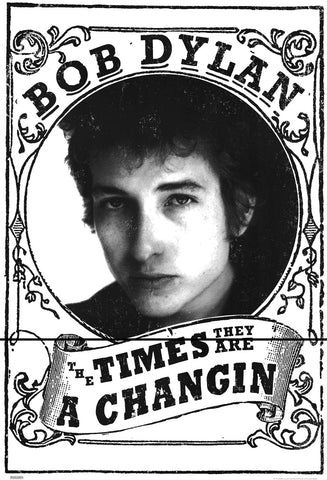 Poster: Bob Dylan - Times They Are A Changing (24" x 36")