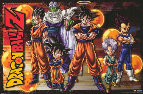 Dragon Ball Z Anime Cartoon Poster