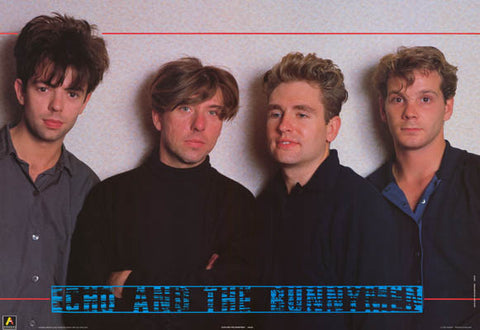 Echo and The Bunnymen Band Poster