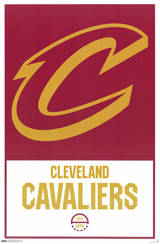 Poster: Cleveland Cavaliers - Logo (22" x 34")