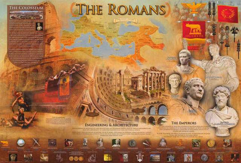 The Ancient Romans Poster