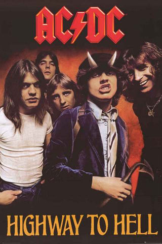AC/DC Band Poster