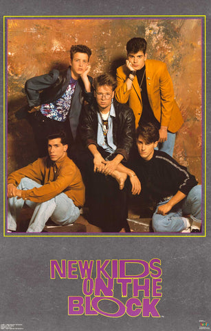 New Kids on the Block - Group Shot Poster