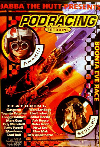 Star Wars Phantom Menace Movie Poster
