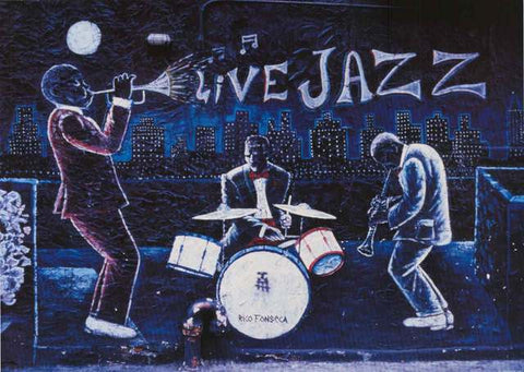 Rico Fonesca Live Jazz Art Poster
