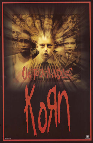 Korn Band Untouchables Poster 2002