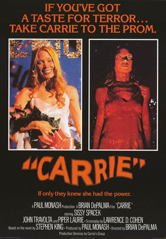 Carrie Horror Movie Poster