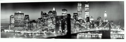 New York Manhattan Skyline Poster