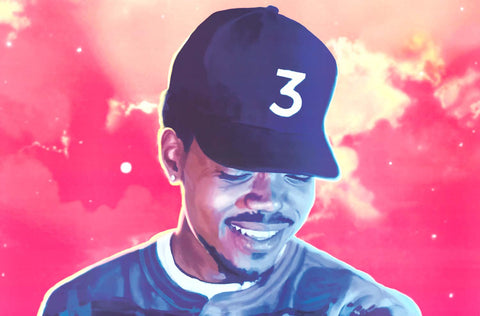 Chance the Rapper Coloring Book Poster 