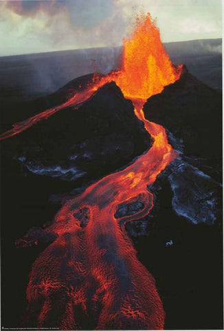 Mauna Loa Volcano Poster