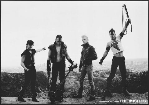 The Misfits Hollywood Hills 1981 Poster 24x33