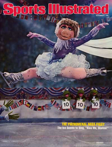 Miss Piggy Sports Illustrated Poster