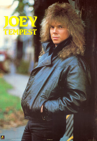 Poster: Joey Tempest - Europe (24" x 35")