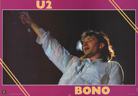 U2 Bono 1987 Poster