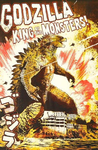 Godzilla King of Monsters Poster 24x36