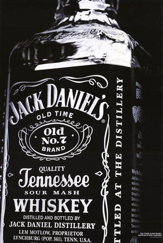 Jack Daniels Tennessee Whiskey Poster