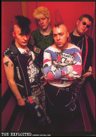 The Exploited Band Poster