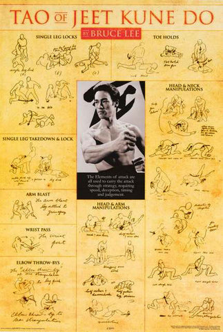 Bruce Lee Jeet Kune Do Poster
