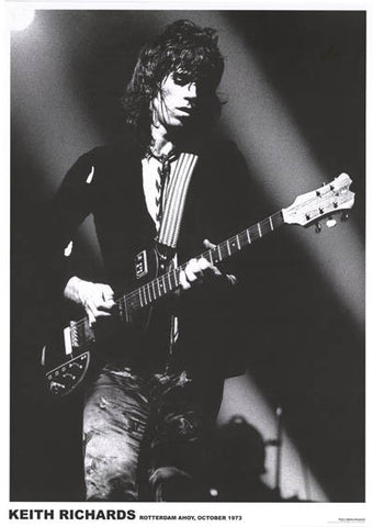 Rolling Stones Keith Richards Poster