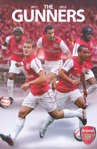 Arsenal FC Gunners All-Stars Poster