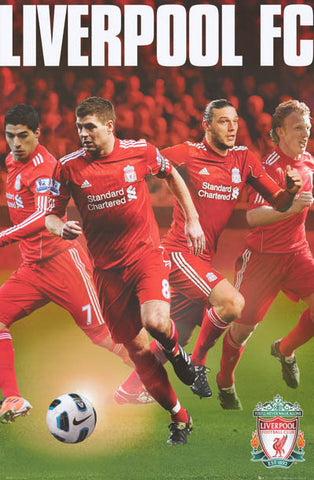 Liverpool FC All-Stars Poster