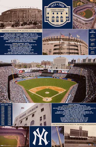 New York Yankees Stadium Trivia Poster