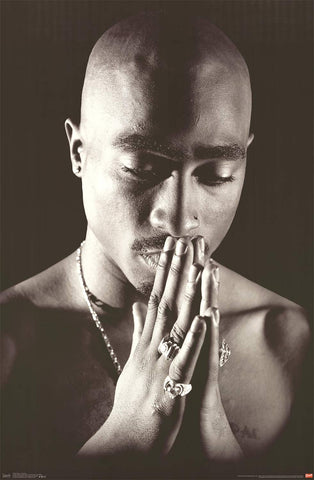 Tupac Shakur Praying Poster 22"x34"