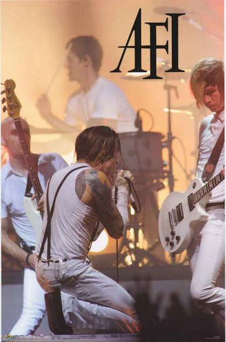 AFI Band Portrait Poster