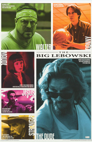 Big Lebowski Movie Poster