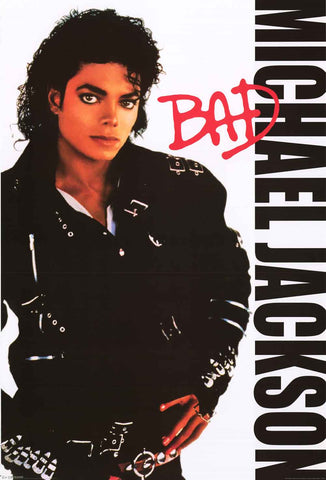 Michael Jackson Bad Poster