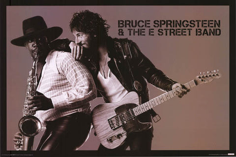 Bruce Springsteen Born to Run Poster