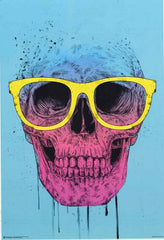 アート・デザイン・音楽 RISE OZ ART VOL.1 ISSUE: SKULL ANDY WARHOL * Skull * 60 X 60 Cm * Signed Lithograph