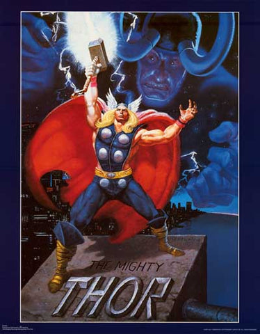 Thor Marvel Comics Poster