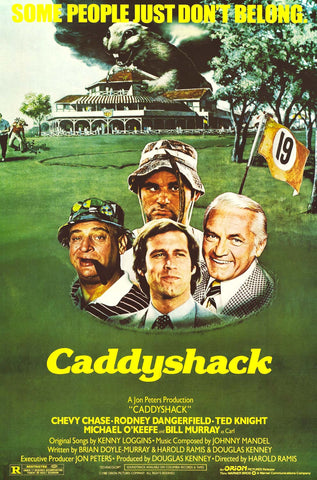 Caddyshack Movie Cast Poster 