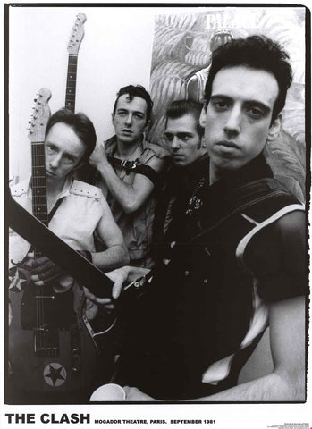 The Clash Band Poster