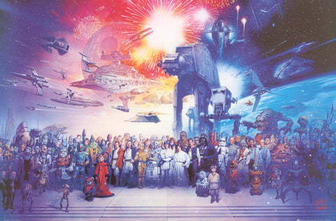 Star Wars Galaxy Poster 24x36