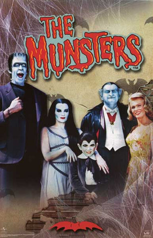 The Munsters TV Show Poster