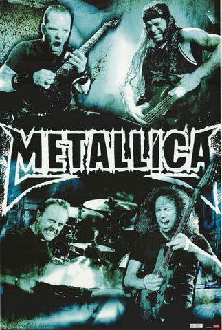 Metallica Band Poster