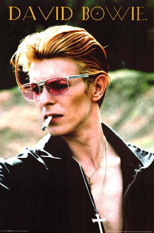 David Bowie Rebel Portrait Poster 