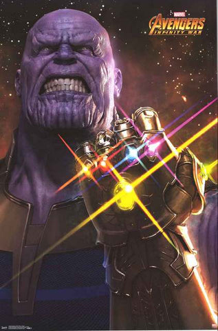 Avengers Infinity War Marvel Comics Poster