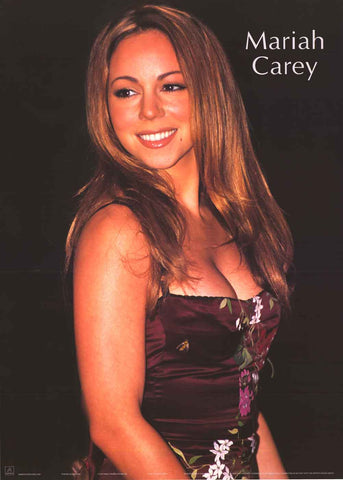 Mariah Carey Portrait Poster