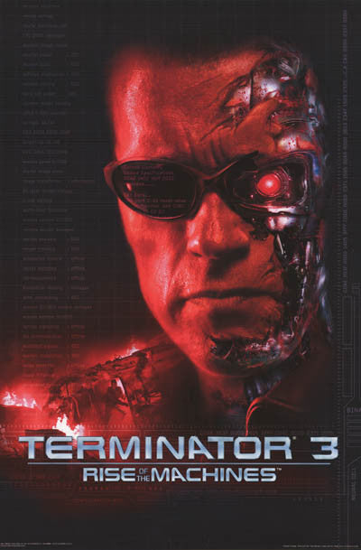 ミュージシャン 3House - Terminal3 B2 Size Poster Terminator 3: Rise of the Machines