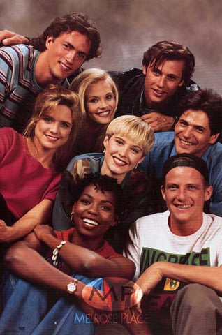 Melrose Place Cast Orig 1992 Fox TV 23x35 Poster